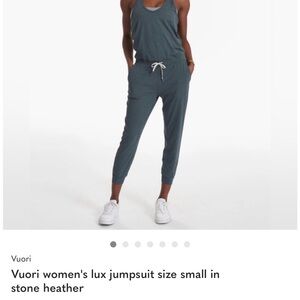 Vuori Women's Lux Jumpsuit - Stone Heather